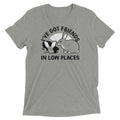 I've Got Friends In Low Places Men's Tri-Blend Tee Hoodie, Sweatshirt | PureTeeCo.com (Image 1)