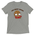 One Smart Cookie Men's Tri-Blend Tee Hoodie, Sweatshirt | PureTeeCo.com (Image 1)