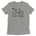 Two Tired Men's Tri-Blend Tee Hoodie, Sweatshirt | PureTeeCo.com (Image 1)