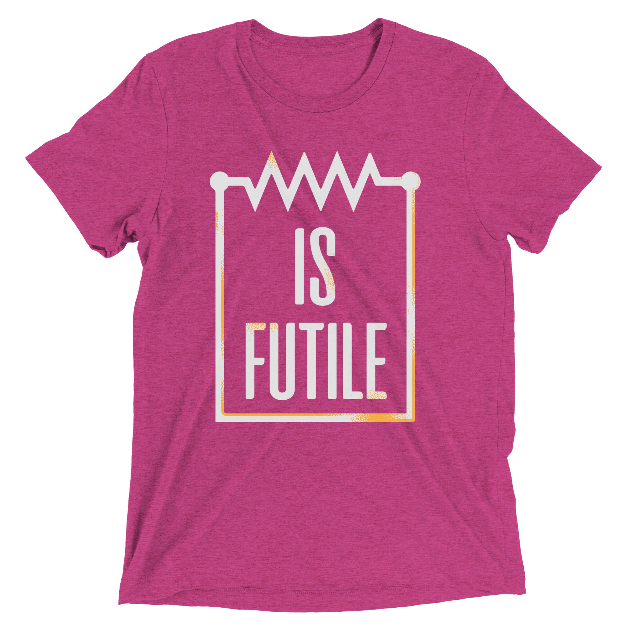 Resistor Is Futile Men's Tri-Blend Tee Hoodie, Sweatshirt | PureTeeCo.com (Image 4)