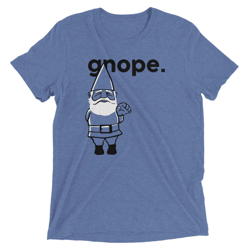 Gnope Men's Tri-Blend Tee Hoodie, Sweatshirt | PureTeeCo.com (Image 2)