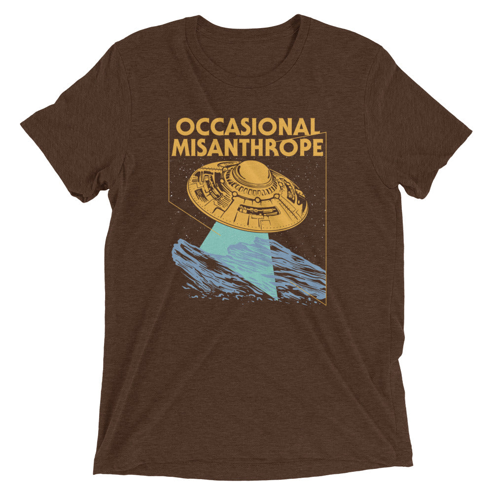 Occasional Misanthrope Men's Tri-Blend Tee Hoodie, Sweatshirt | PureTeeCo.com (Image 3)