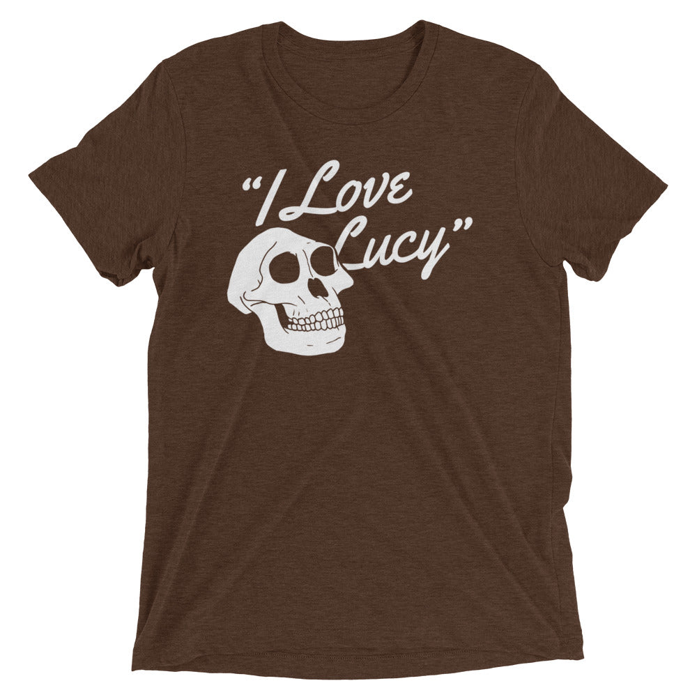 I Love Lucy Men's Tri-Blend Tee Hoodie, Sweatshirt | PureTeeCo.com (Image 3)