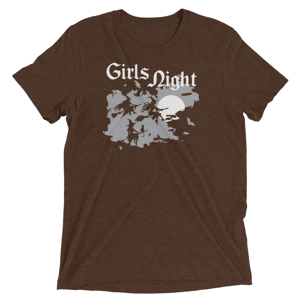 Girls Night Men's Tri-Blend Tee Hoodie, Sweatshirt | PureTeeCo.com (Image 3)
