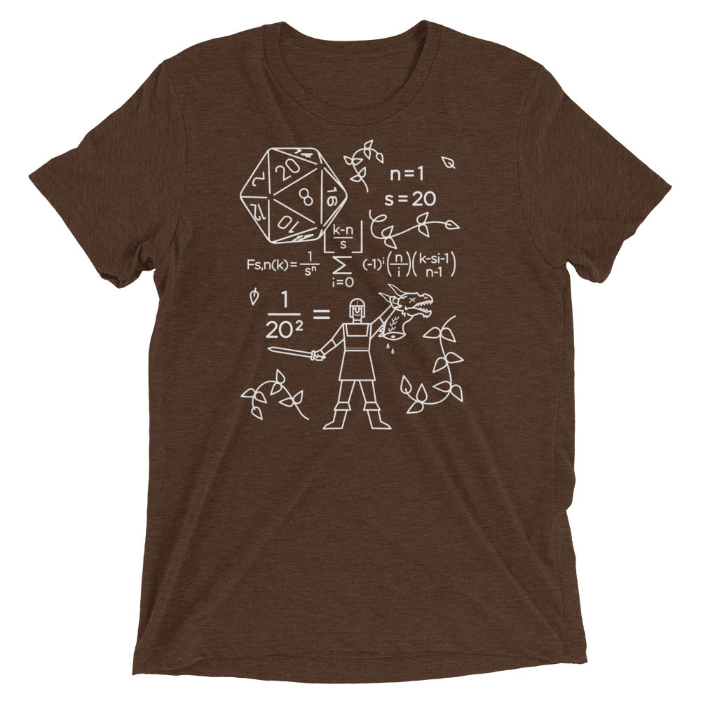 The Science Of A RPG Men's Tri-Blend Tee Hoodie, Sweatshirt | PureTeeCo.com (Image 3)