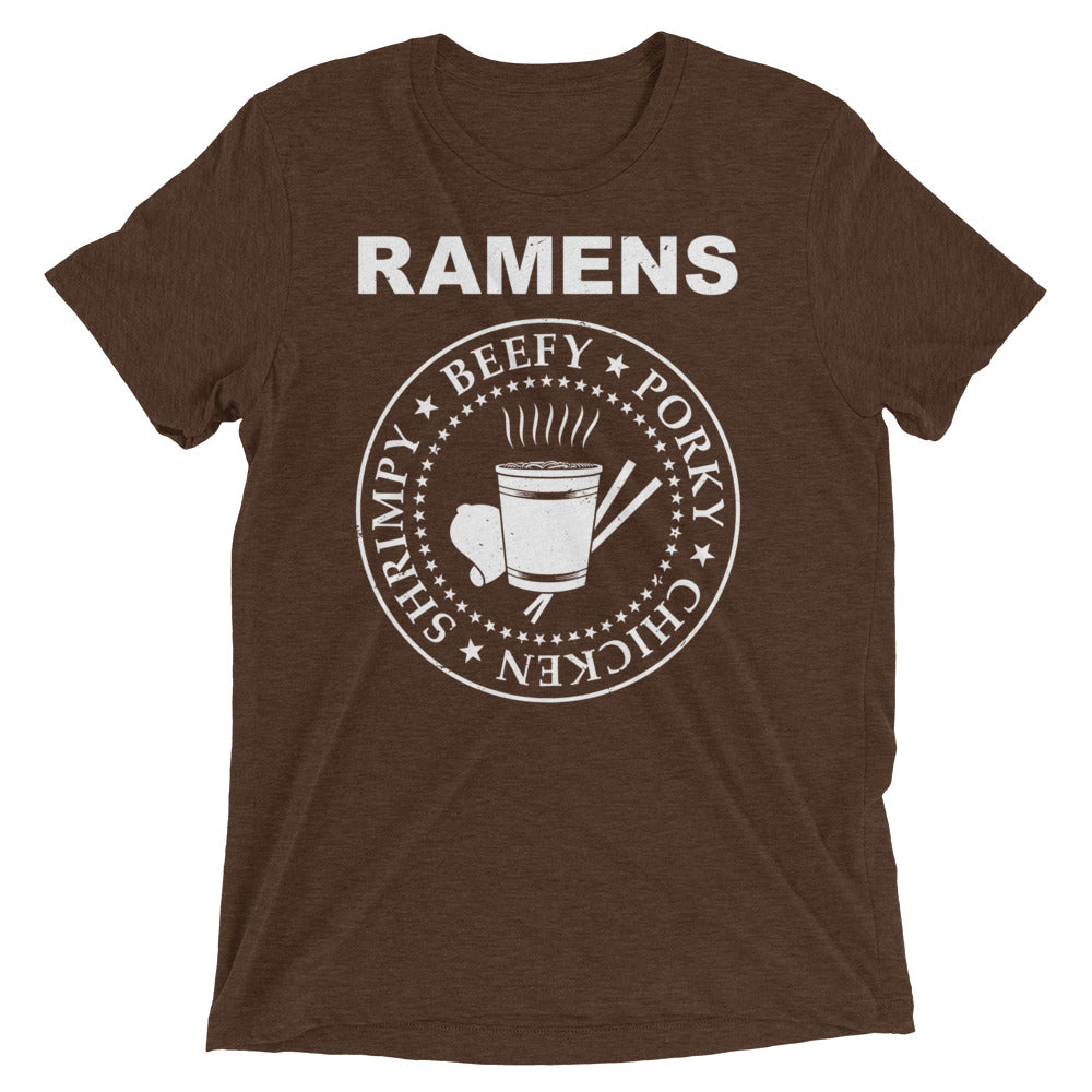 Ramens Men's Tri-Blend Tee Hoodie, Sweatshirt | PureTeeCo.com (Image 2)