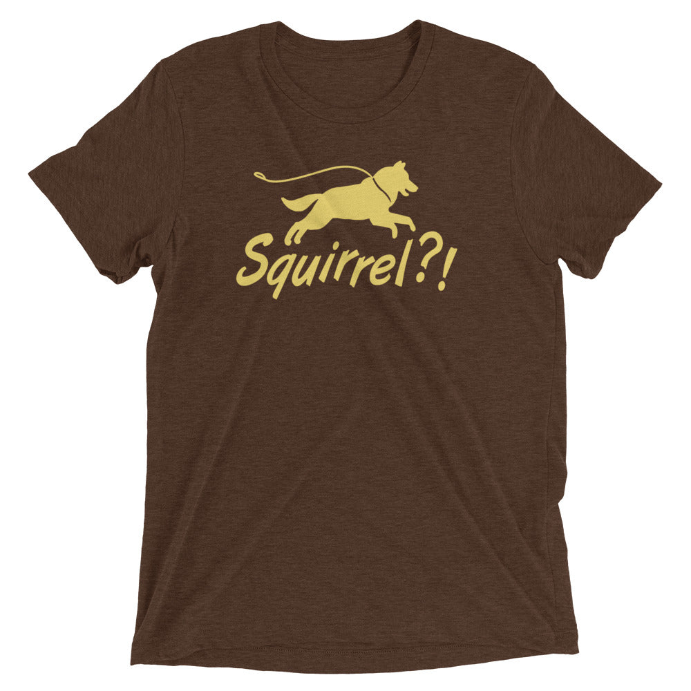 Squirrel?! Men's Tri-Blend Tee Hoodie, Sweatshirt | PureTeeCo.com (Image 3)