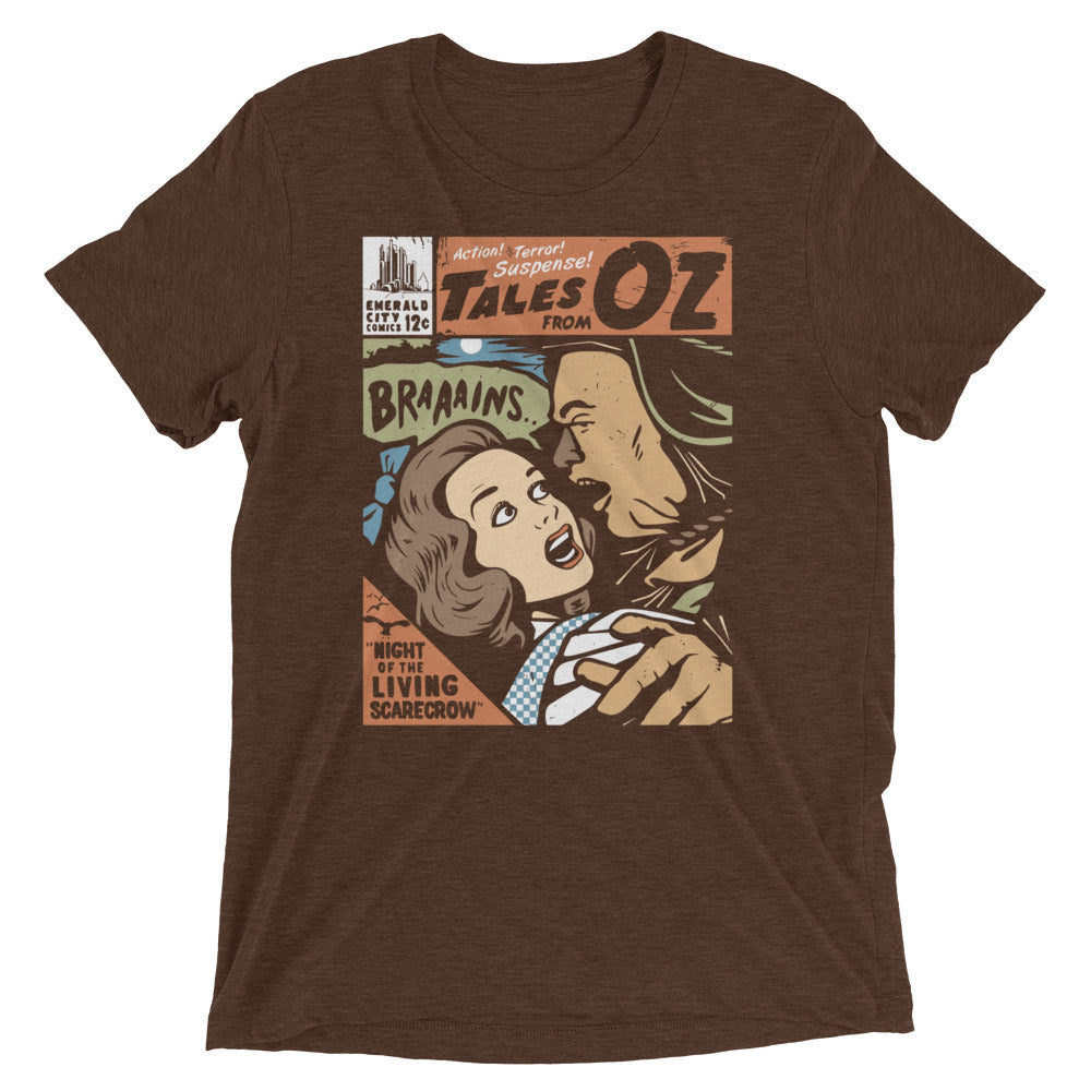Tales From Oz Men's Tri-Blend Tee Hoodie, Sweatshirt | PureTeeCo.com (Image 3)
