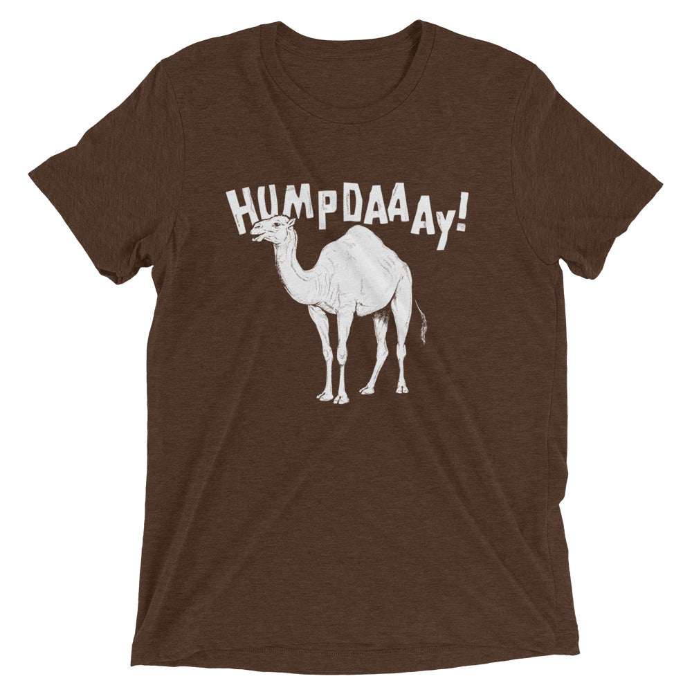 Hump Day! Men's Tri-Blend Tee Hoodie, Sweatshirt | PureTeeCo.com (Image 4)