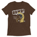 Rawr Means I Love You Men's Tri-Blend Tee Hoodie, Sweatshirt | PureTeeCo.com (Image 1)