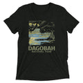 Dagobah National Park Men's Tri-Blend Tee Hoodie, Sweatshirt | PureTeeCo.com (Image 1)