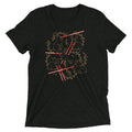 Laser Buns Men's Tri-Blend Tee Hoodie, Sweatshirt | PureTeeCo.com (Image 1)
