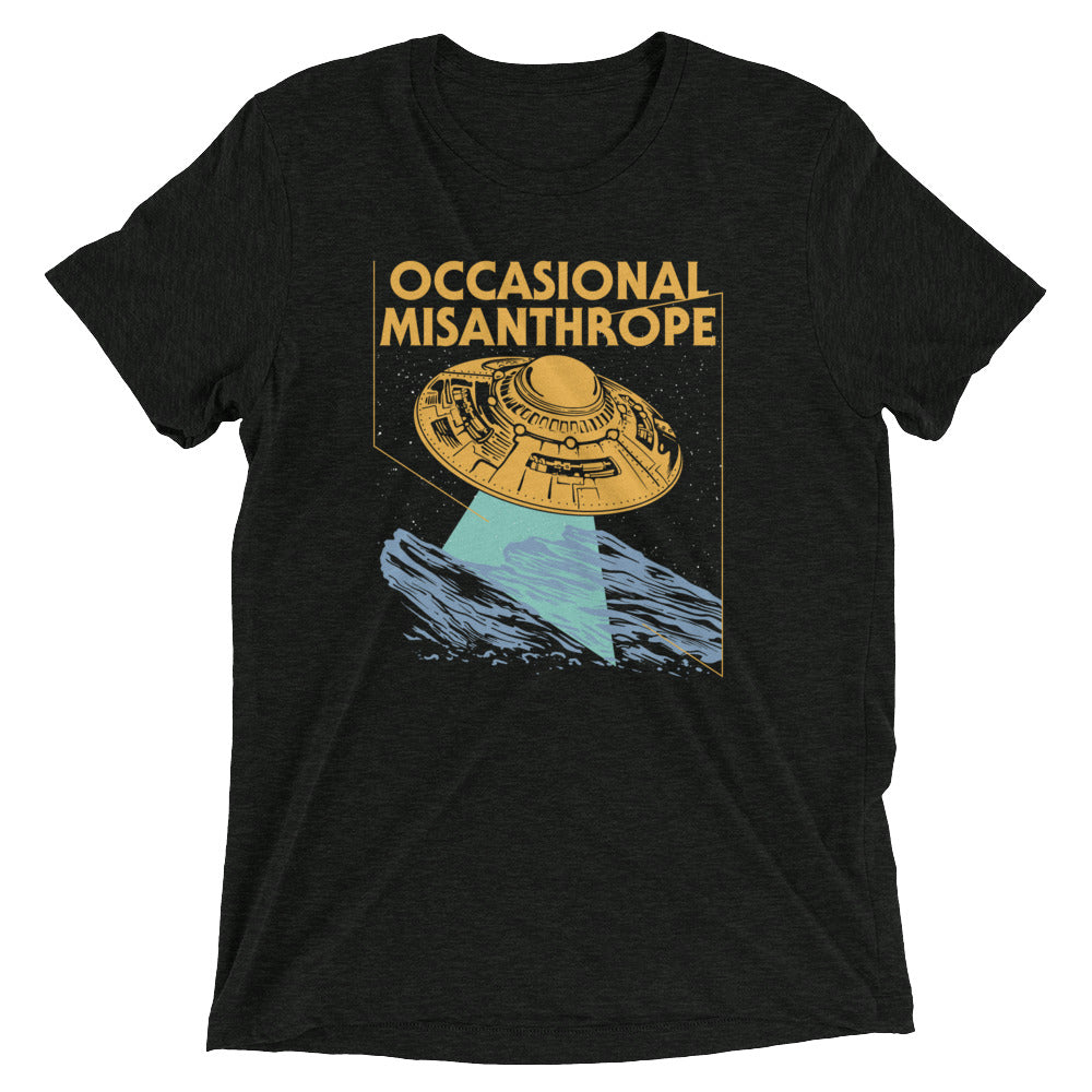 Occasional Misanthrope Men's Tri-Blend Tee Hoodie, Sweatshirt | PureTeeCo.com (Image 1)
