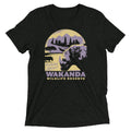 Wakanda Wildlife Reserve Men's Tri-Blend Tee Hoodie, Sweatshirt | PureTeeCo.com (Image 1)