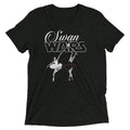 Swan Wars Men's Tri-Blend Tee Hoodie, Sweatshirt | PureTeeCo.com (Image 1)