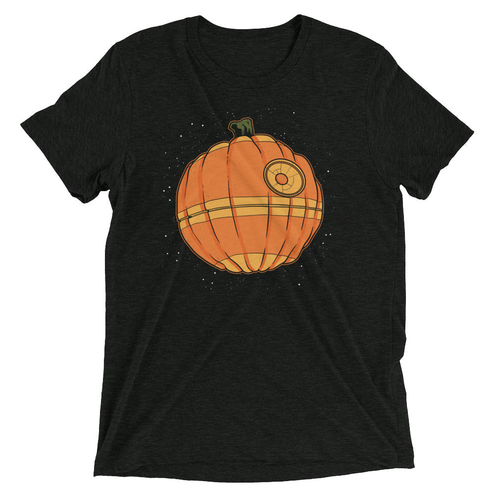 That's No Pumpkin Men's Tri-Blend Tee Hoodie, Sweatshirt | PureTeeCo.com (Image 1)