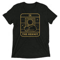 The Hermit Men's Tri-Blend Tee Hoodie, Sweatshirt | PureTeeCo.com (Image 1)