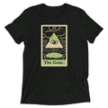 The Guac Tarot Men's Tri-Blend Tee Hoodie, Sweatshirt | PureTeeCo.com (Image 1)