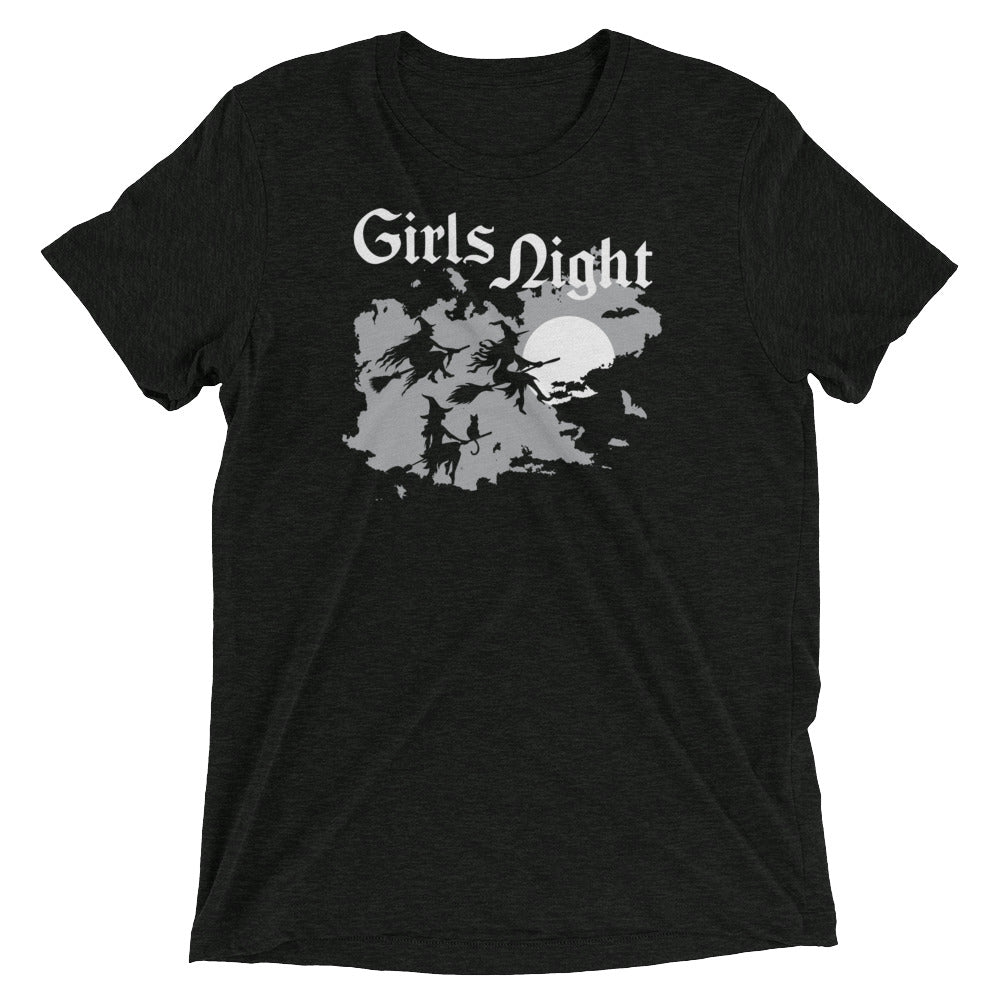 Girls Night Men's Tri-Blend Tee Hoodie, Sweatshirt | PureTeeCo.com (Image 1)