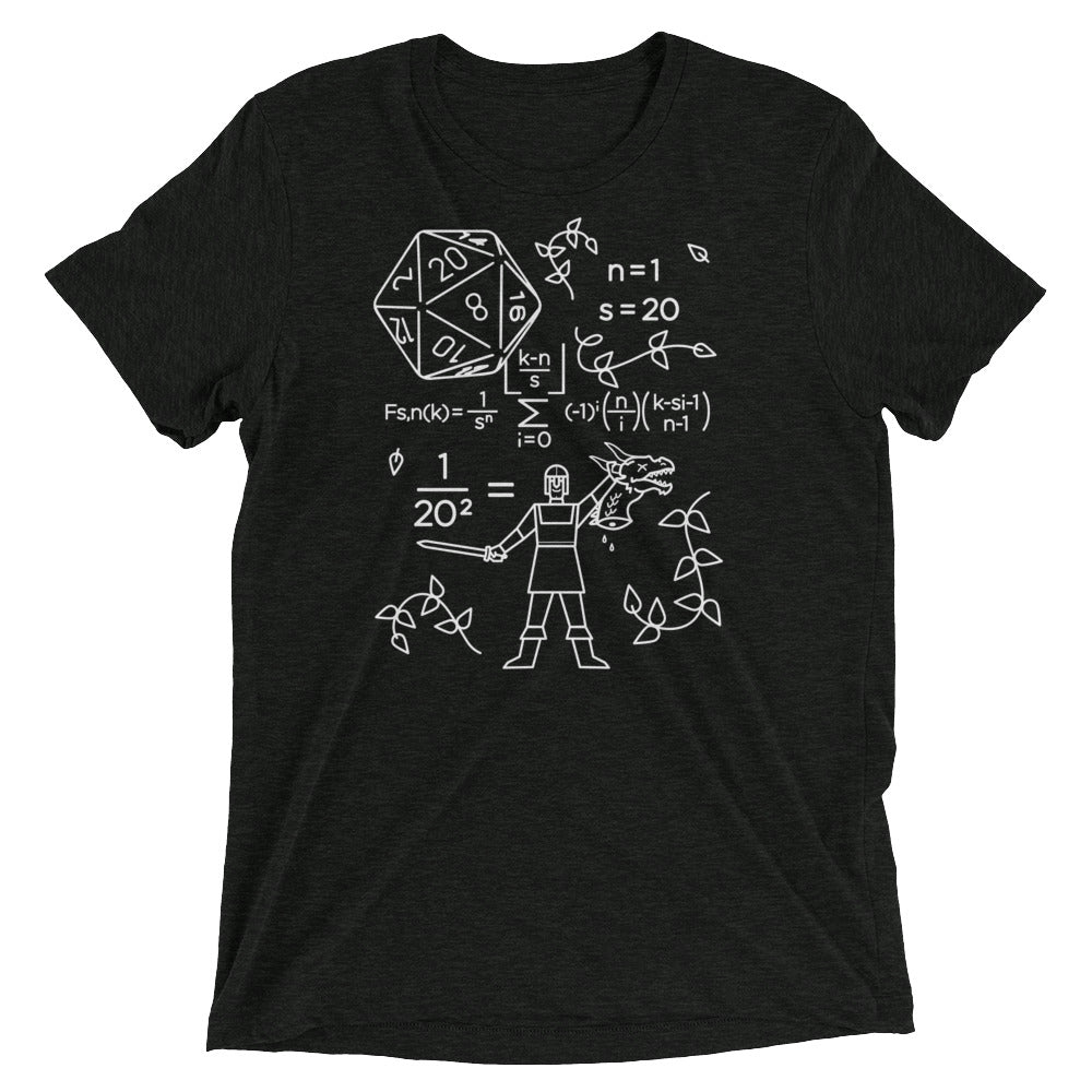 The Science Of A RPG Men's Tri-Blend Tee Hoodie, Sweatshirt | PureTeeCo.com (Image 1)