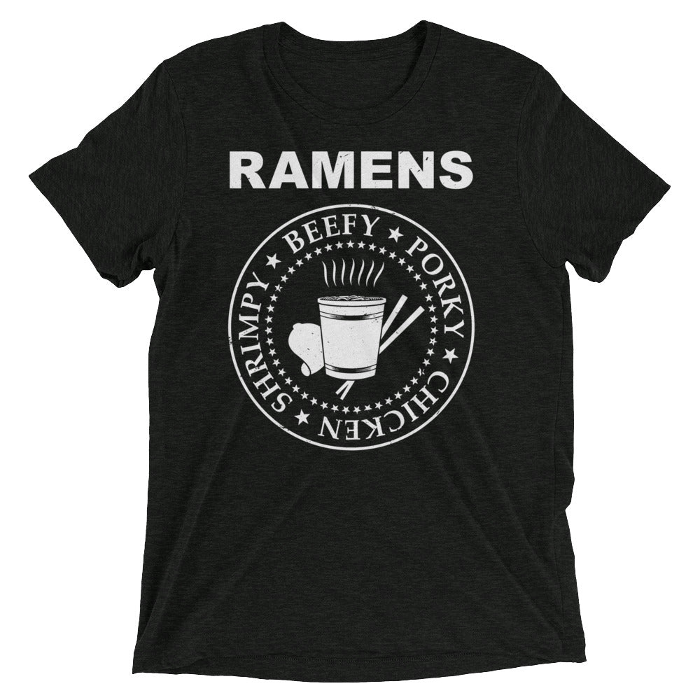 Ramens Men's Tri-Blend Tee Hoodie, Sweatshirt | PureTeeCo.com (Image 1)