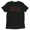 Waffles & Things Men's Tri-Blend Tee Hoodie, Sweatshirt | PureTeeCo.com (Image 1)