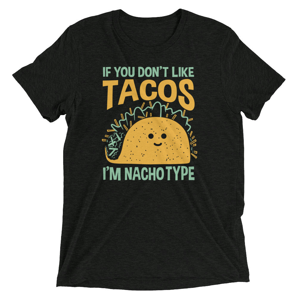 I'm Nacho Type Men's Tri-Blend Tee Hoodie, Sweatshirt | PureTeeCo.com (Image 2)