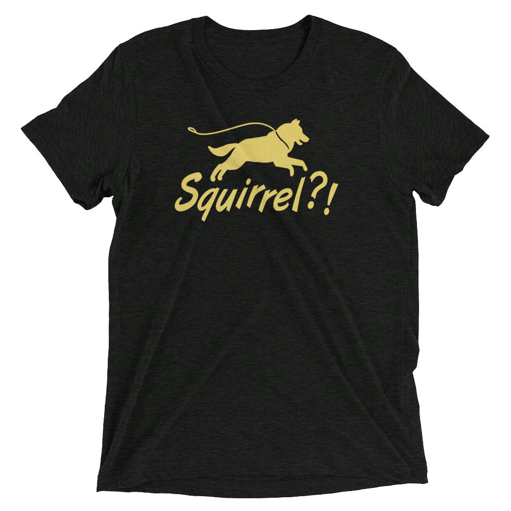 Squirrel?! Men's Tri-Blend Tee Hoodie, Sweatshirt | PureTeeCo.com (Image 2)