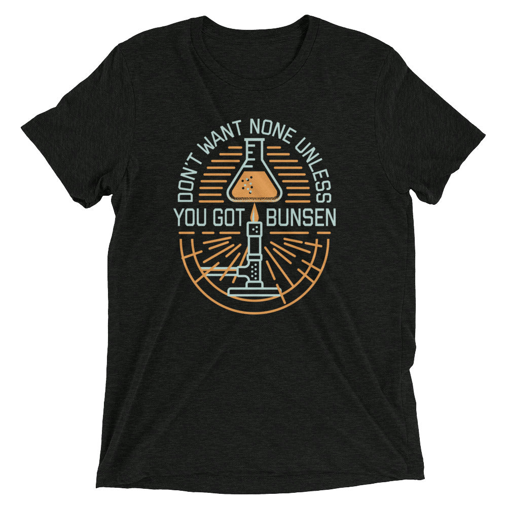 Don't Want None Unless You Got Bunsen Men's Tri-Blend Tee Hoodie, Sweatshirt | PureTeeCo.com (Image 2)