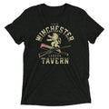 The Winchester Tavern Men's Tri-Blend Tee Hoodie, Sweatshirt | PureTeeCo.com (Image 1)