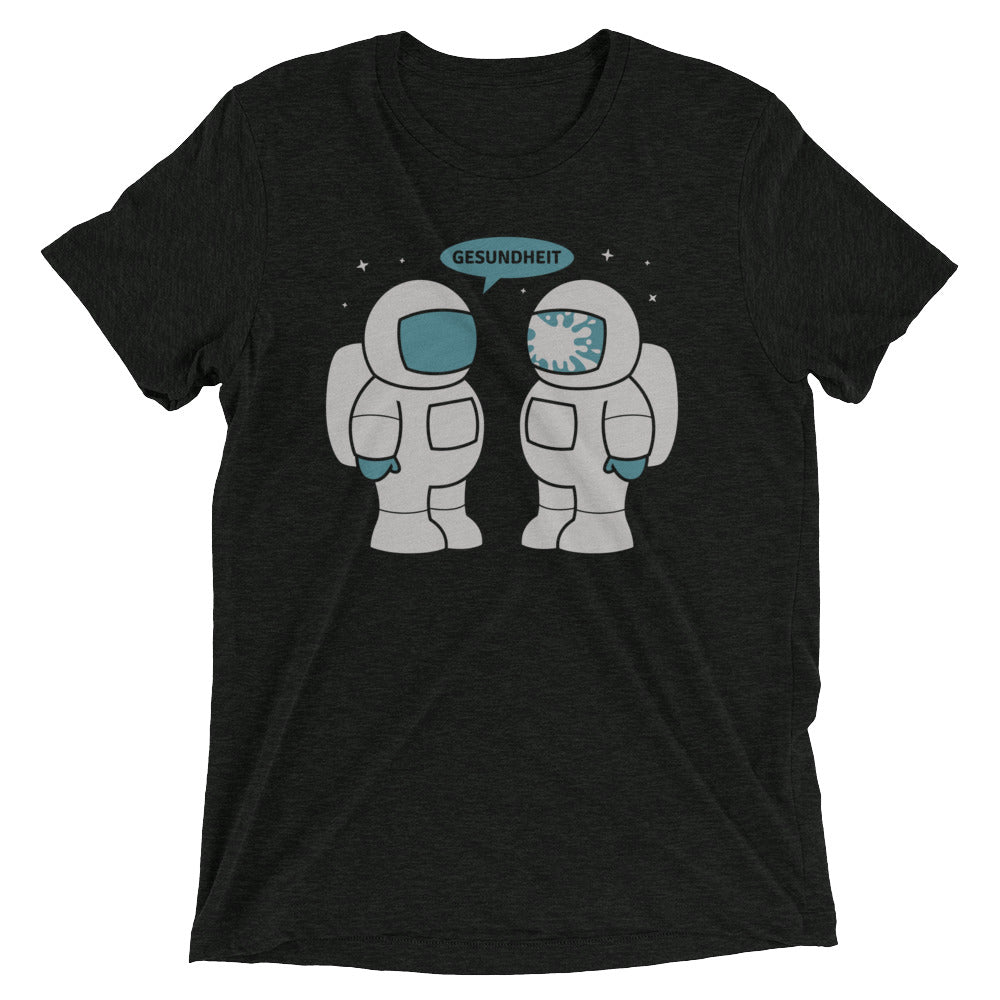 Space Sneeze Men's Tri-Blend Tee Hoodie, Sweatshirt | PureTeeCo.com (Image 1)