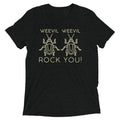 Weevil Weevil Rock You! Men's Tri-Blend Tee Hoodie, Sweatshirt | PureTeeCo.com (Image 1)