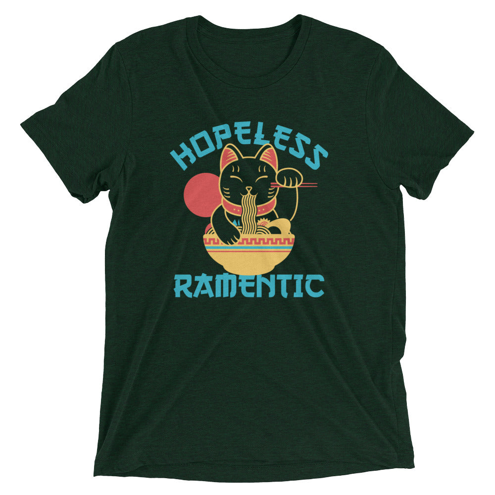 Hopeless Ramentic Men's Tri-Blend Tee Hoodie, Sweatshirt | PureTeeCo.com (Image 2)