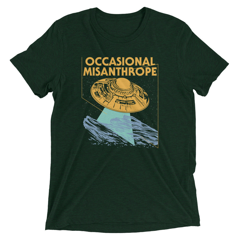 Occasional Misanthrope Men's Tri-Blend Tee Hoodie, Sweatshirt | PureTeeCo.com (Image 2)