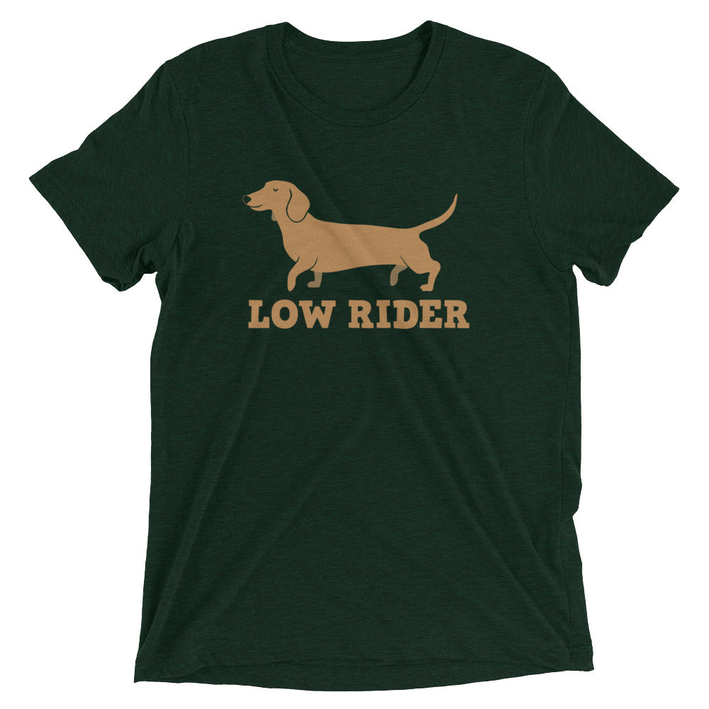 Low Rider Men's Tri-Blend Tee Hoodie, Sweatshirt | PureTeeCo.com (Image 2)