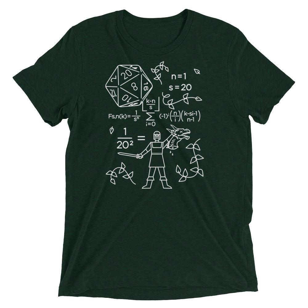 The Science Of A RPG Men's Tri-Blend Tee Hoodie, Sweatshirt | PureTeeCo.com (Image 2)