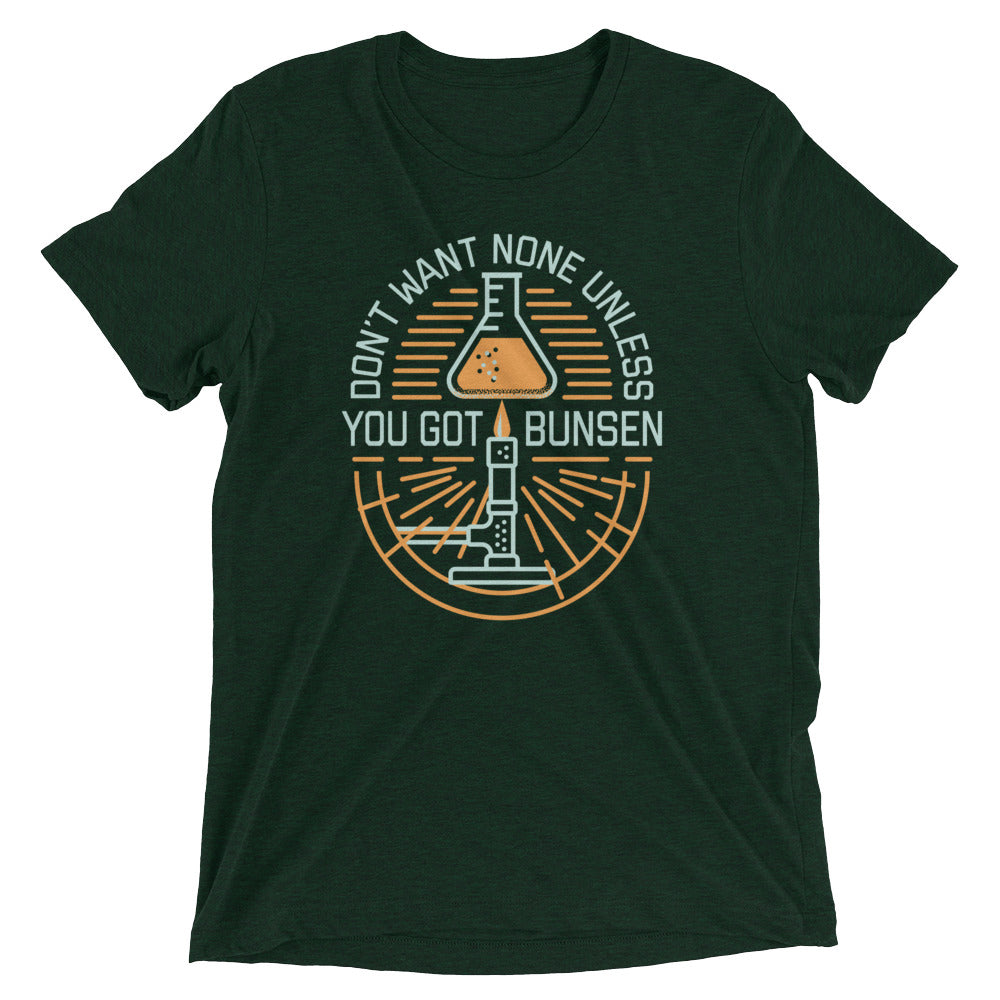 Don't Want None Unless You Got Bunsen Men's Tri-Blend Tee Hoodie, Sweatshirt | PureTeeCo.com (Image 3)