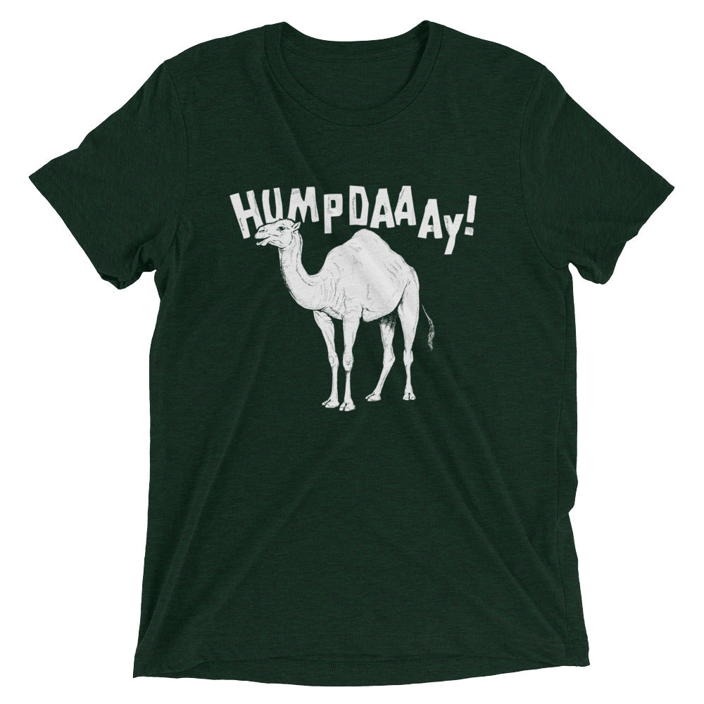 Hump Day! Men's Tri-Blend Tee Hoodie, Sweatshirt | PureTeeCo.com (Image 3)