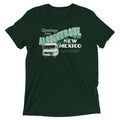 Greetings From Albuquerque Men's Tri-Blend Tee Hoodie, Sweatshirt | PureTeeCo.com (Image 1)