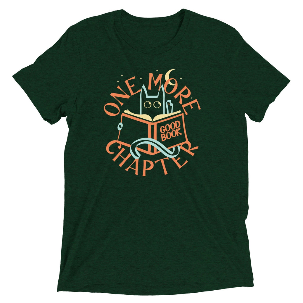One More Chapter Men's Tri-Blend Tee Hoodie, Sweatshirt | PureTeeCo.com (Image 2)