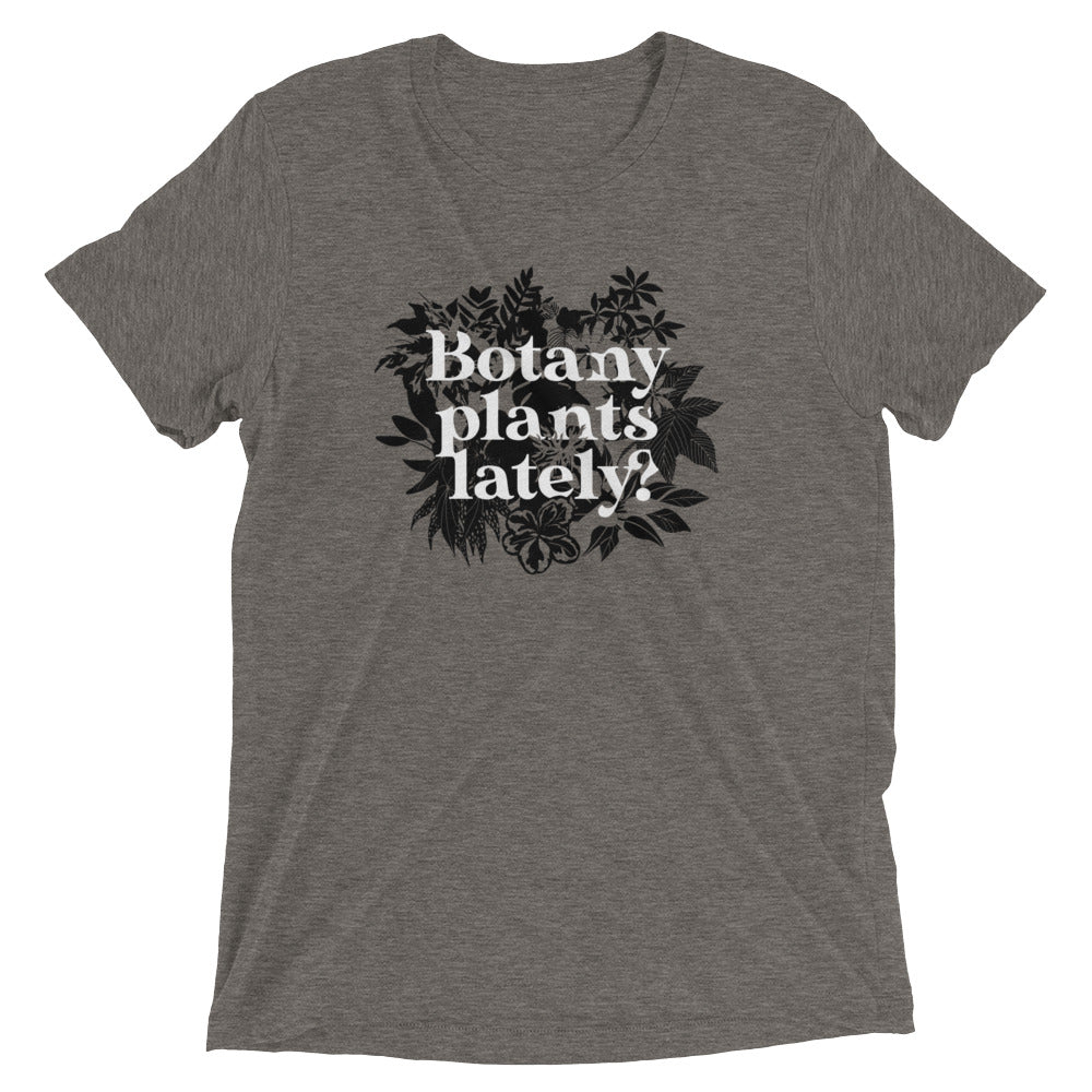 Botany Plants Lately? Men's Tri-Blend Tee Hoodie, Sweatshirt | PureTeeCo.com (Image 2)