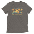 Greetings From Nevarro Men's Tri-Blend Tee Hoodie, Sweatshirt | PureTeeCo.com (Image 1)