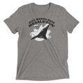 Just Wanna Have Megalo' Fun! Men's Tri-Blend Tee Hoodie, Sweatshirt | PureTeeCo.com (Image 1)