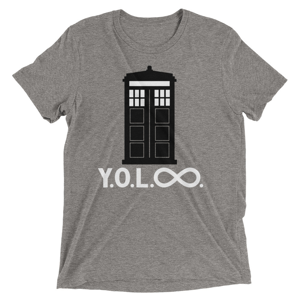 YOL Infinity Men's Tri-Blend Tee Hoodie, Sweatshirt | PureTeeCo.com (Image 5)