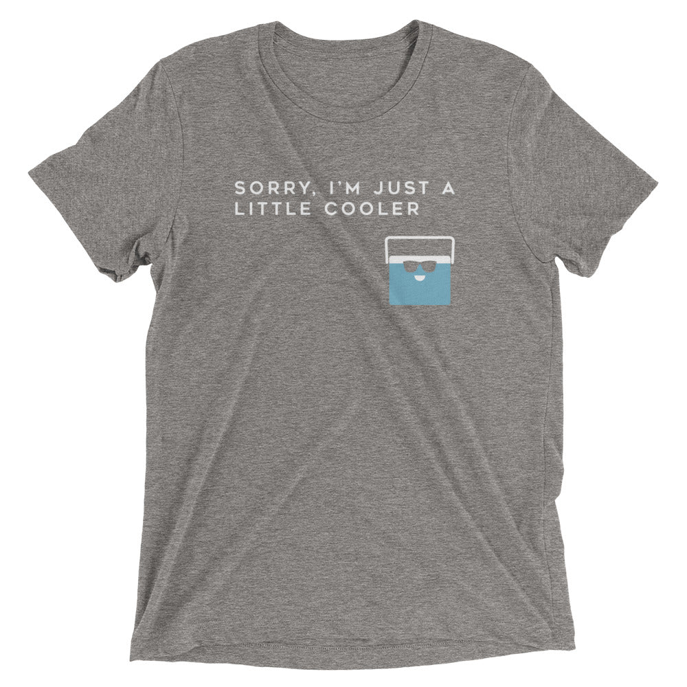 Sorry, I'm Just A Little Cooler Men's Tri-Blend Tee Hoodie, Sweatshirt | PureTeeCo.com (Image 5)