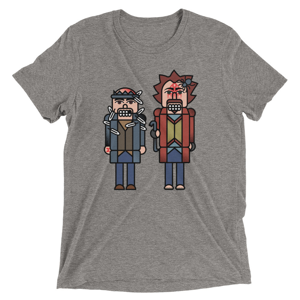 The Nutcrackers Men's Tri-Blend Tee Hoodie, Sweatshirt | PureTeeCo.com (Image 1)