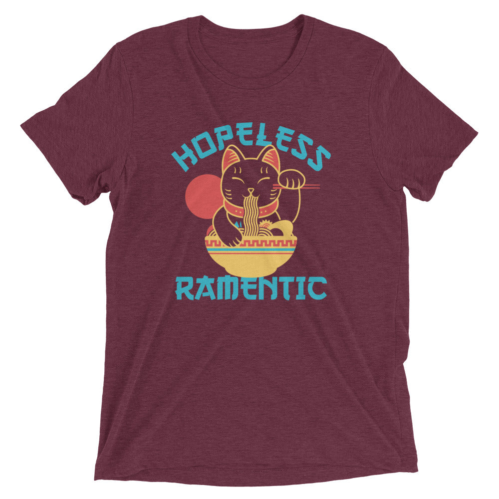 Hopeless Ramentic Men's Tri-Blend Tee Hoodie, Sweatshirt | PureTeeCo.com (Image 3)