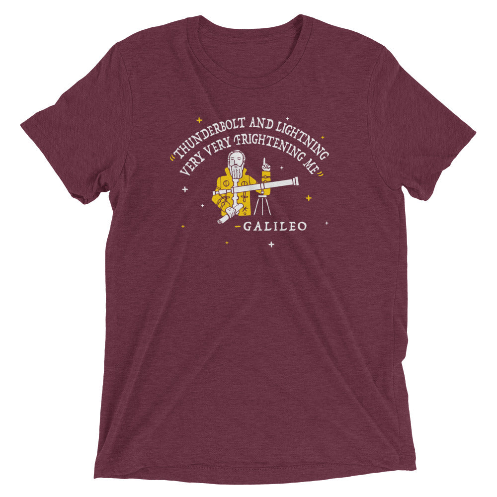 Thunderbolt And Lightning Men's Tri-Blend Tee Hoodie, Sweatshirt | PureTeeCo.com (Image 3)