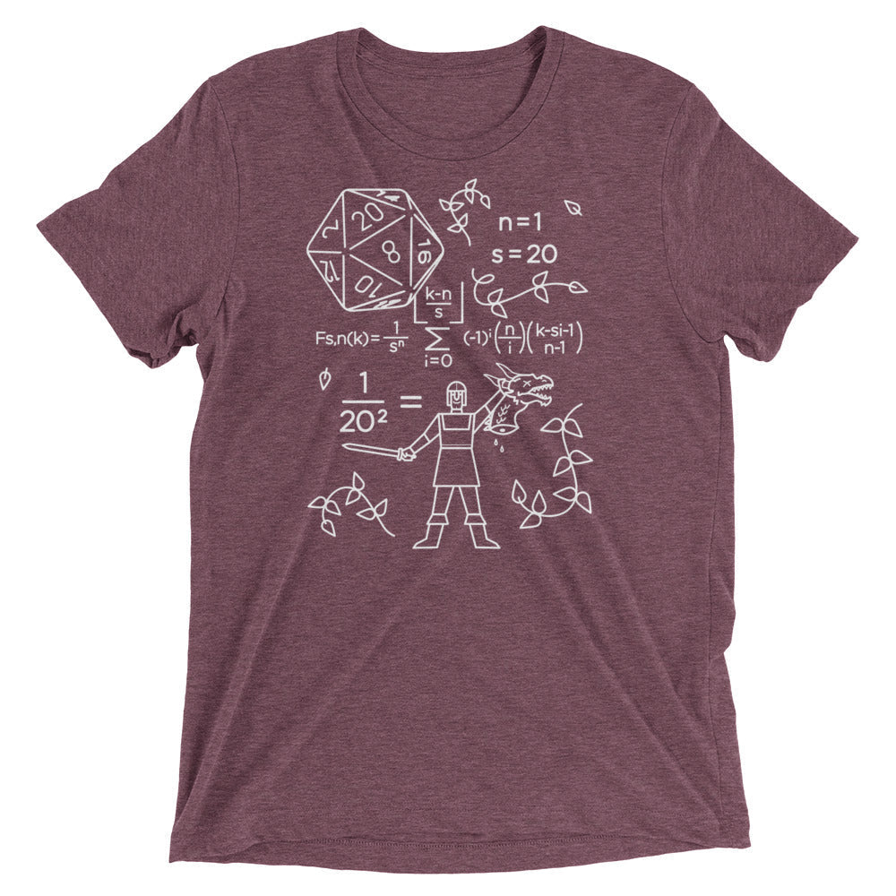 The Science Of A RPG Men's Tri-Blend Tee Hoodie, Sweatshirt | PureTeeCo.com (Image 5)