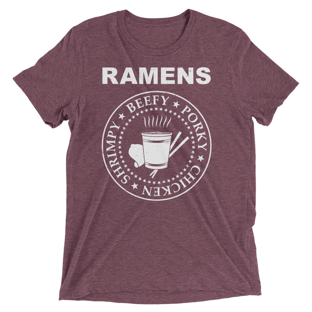Ramens Men's Tri-Blend Tee Hoodie, Sweatshirt | PureTeeCo.com (Image 5)